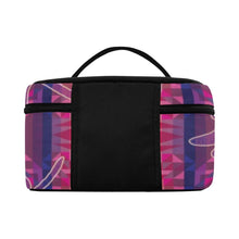 Load image into Gallery viewer, Kaleidoscope Dragonfly Cosmetic Bag/Large (Model 1658) bag e-joyer 
