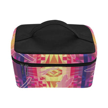 Load image into Gallery viewer, Kaleidoscope Dragonfly Cosmetic Bag/Large (Model 1658) bag e-joyer 
