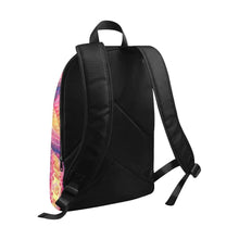 Load image into Gallery viewer, Kaleidoscope Dragonfly Fabric Backpack for Adult (Model 1659) Casual Backpack for Adult (1659) e-joyer 
