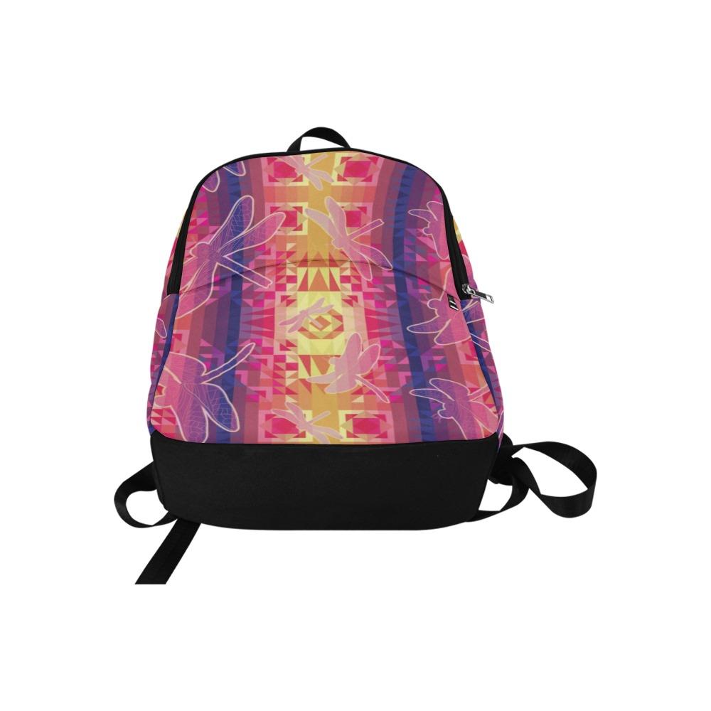 Kaleidoscope Dragonfly Fabric Backpack for Adult (Model 1659) Casual Backpack for Adult (1659) e-joyer 