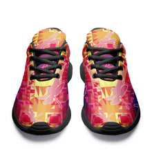 Load image into Gallery viewer, Kaleidoscope Dragonfly Ikkaayi Sport Sneakers ikkaayi Herman 
