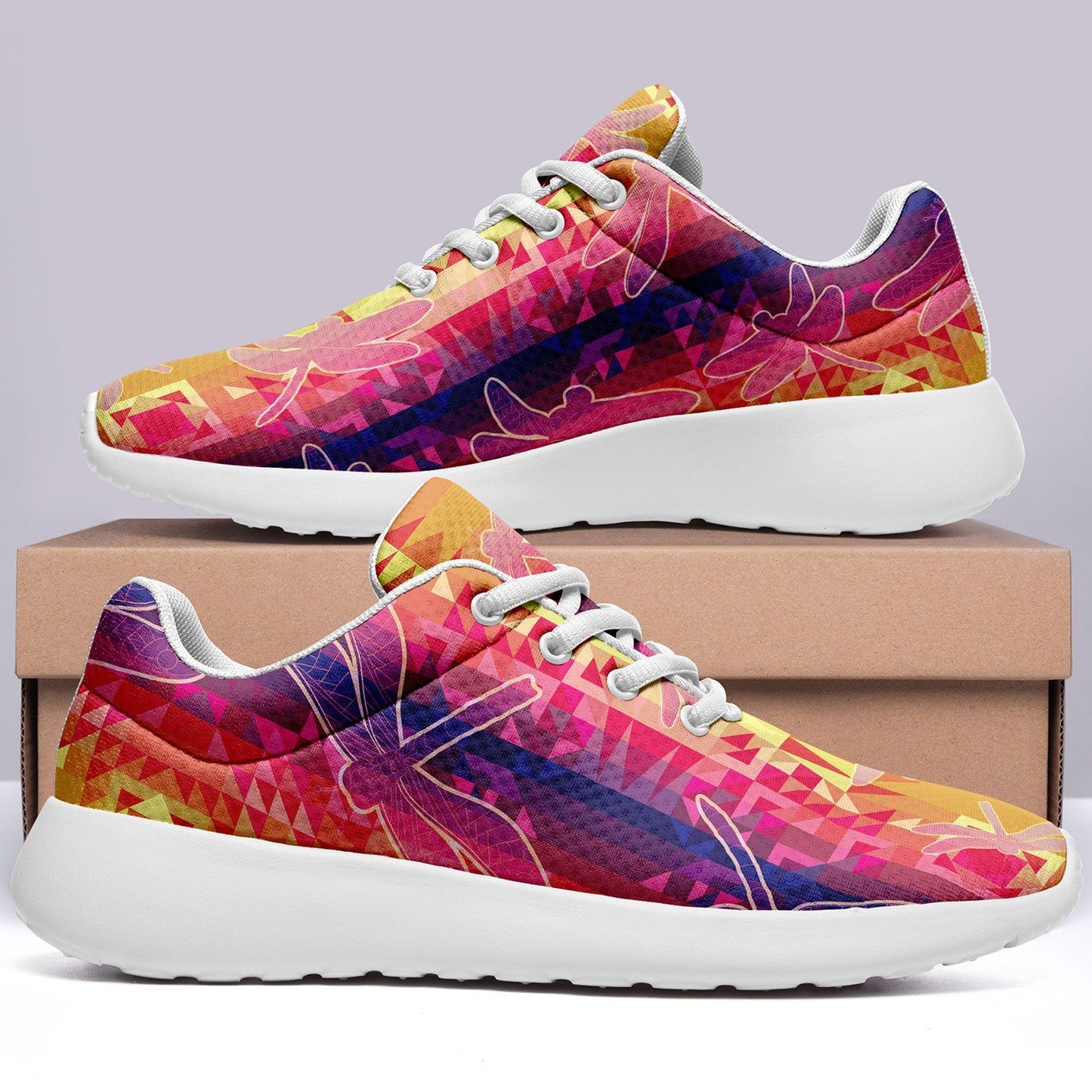 Kaleidoscope Dragonfly Ikkaayi Sport Sneakers ikkaayi Herman 