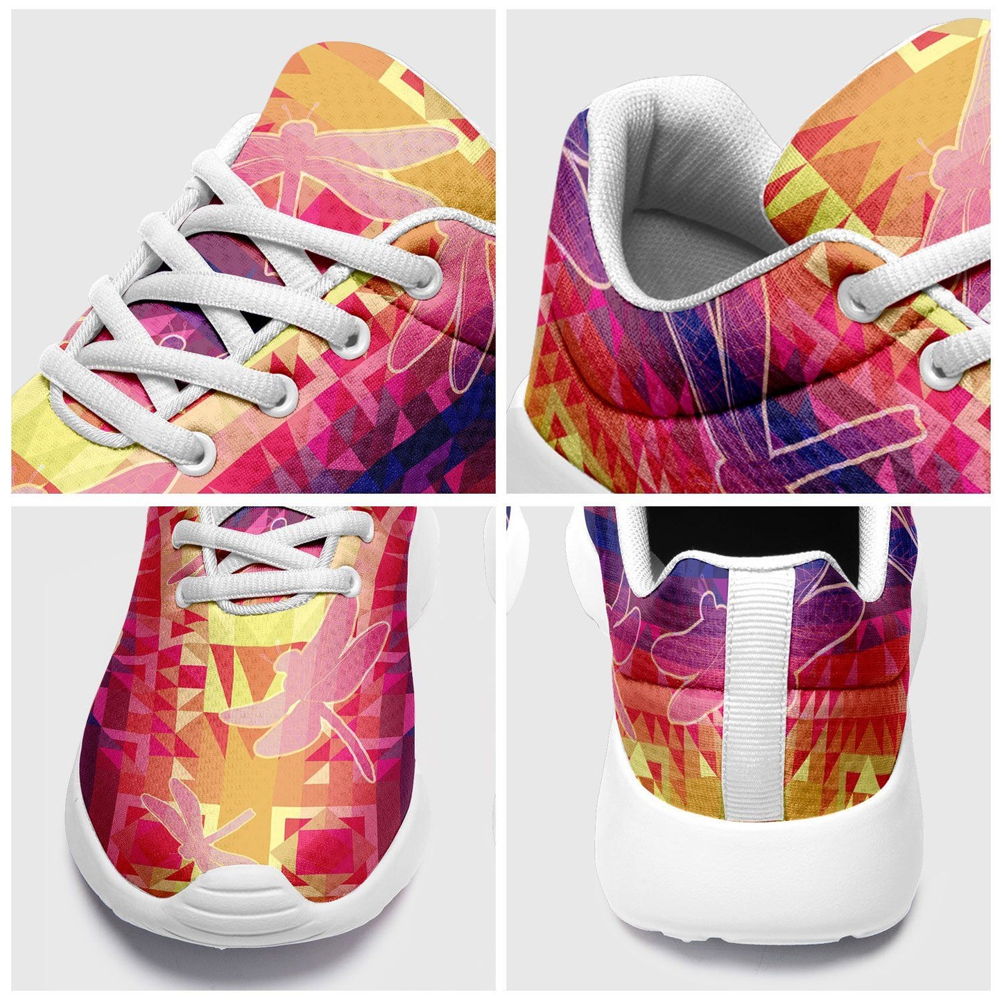 Kaleidoscope Dragonfly Ikkaayi Sport Sneakers ikkaayi Herman 