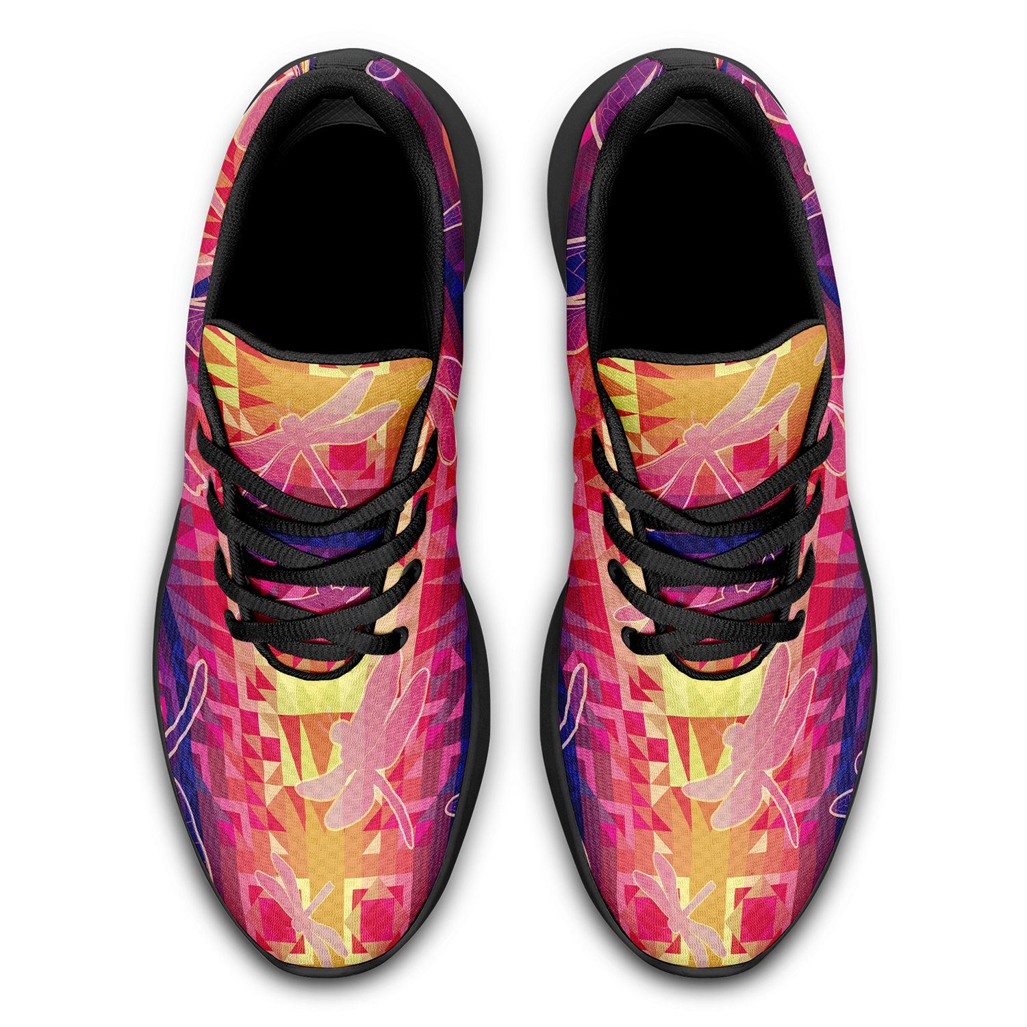 Kaleidoscope Dragonfly Ikkaayi Sport Sneakers ikkaayi Herman 