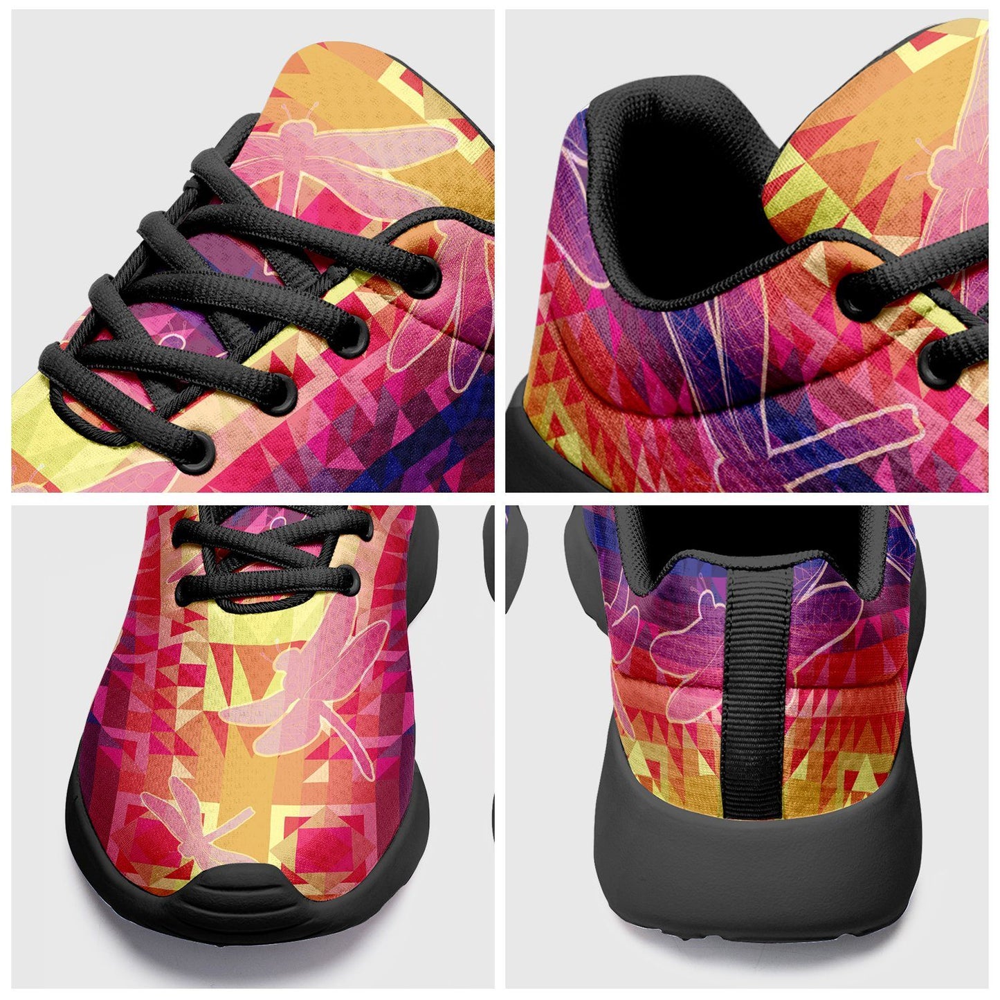 Kaleidoscope Dragonfly Ikkaayi Sport Sneakers ikkaayi Herman 