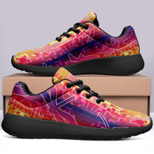 Load image into Gallery viewer, Kaleidoscope Dragonfly Ikkaayi Sport Sneakers ikkaayi Herman 
