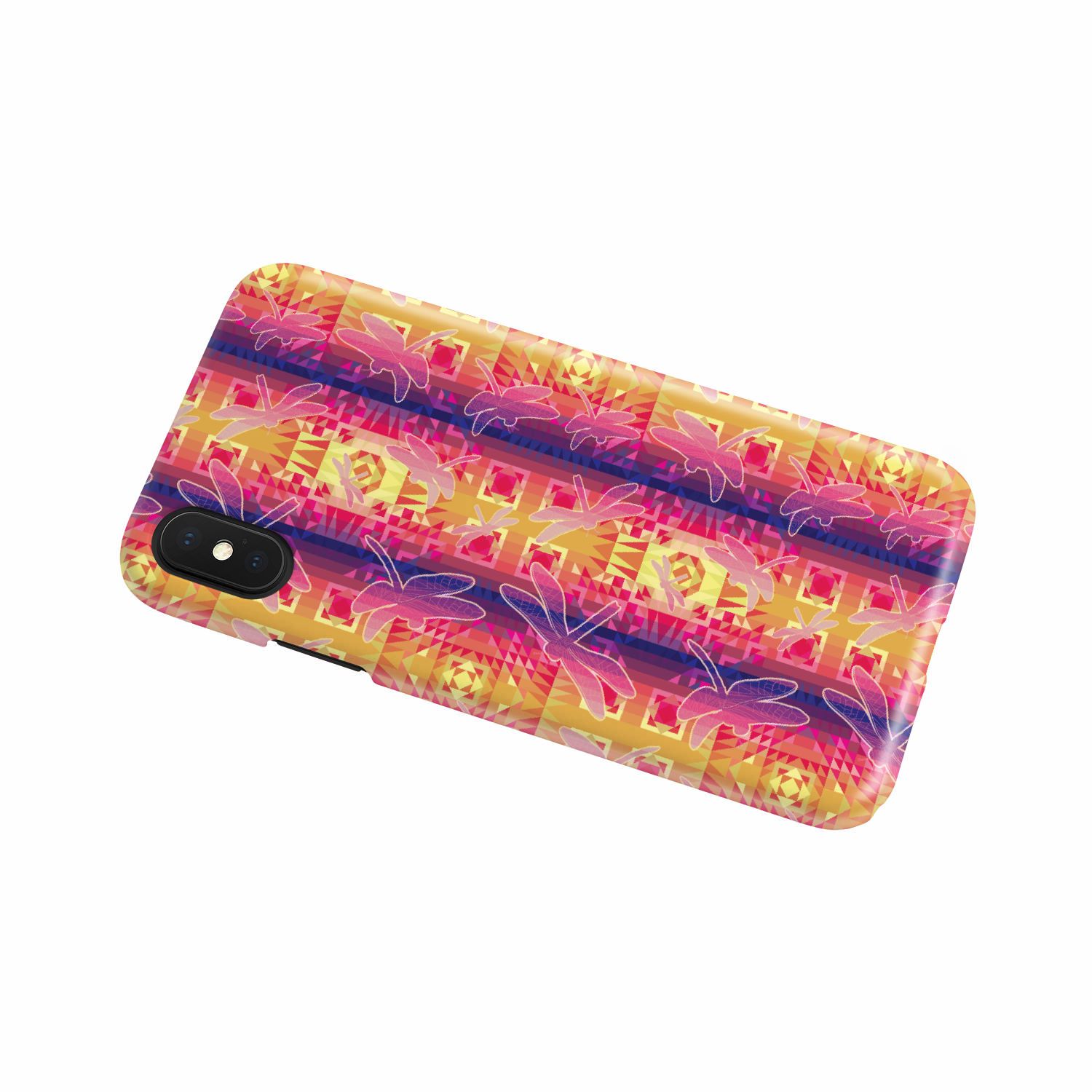 Kaleidoscope Dragonfly Phone Case Phone Case wc-fulfillment 