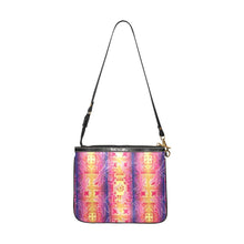 Load image into Gallery viewer, Kaleidoscope Dragonfly Small Shoulder Bag (Model 1710) Small Shoulder Bag (1710) e-joyer 
