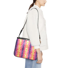 Load image into Gallery viewer, Kaleidoscope Dragonfly Small Shoulder Bag (Model 1710) Small Shoulder Bag (1710) e-joyer 
