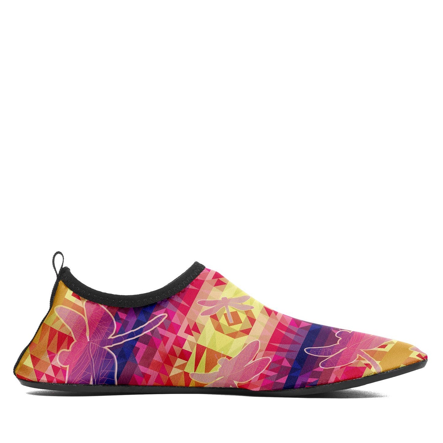 Kaleidoscope Dragonfly Sockamoccs Slip On Shoes Herman 