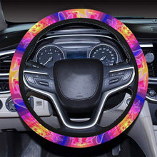 Load image into Gallery viewer, Kaleidoscope Dragonfly Steering Wheel Cover with Elastic Edge Steering Wheel Cover with Elastic Edge e-joyer 
