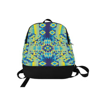 Load image into Gallery viewer, Kaleidoscope Jaune Bleu Fabric Backpack for Adult (Model 1659) Casual Backpack for Adult (1659) e-joyer 
