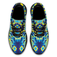 Load image into Gallery viewer, Kaleidoscope Jaune Bleu Ikkaayi Sport Sneakers ikkaayi Herman 
