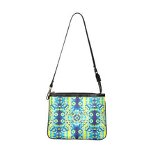 Load image into Gallery viewer, Kaleidoscope Jaune Bleu Small Shoulder Bag (Model 1710) Small Shoulder Bag (1710) e-joyer 
