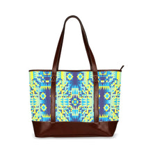 Load image into Gallery viewer, Kaleidoscope Jaune Bleu Tote Handbag (Model 1642) Tote Handbags (1642) e-joyer 
