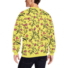 Load image into Gallery viewer, Key Lime Star All Over Print Crewneck Sweatshirt for Men (Model H18) shirt e-joyer 
