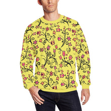 Load image into Gallery viewer, Key Lime Star All Over Print Crewneck Sweatshirt for Men (Model H18) shirt e-joyer 
