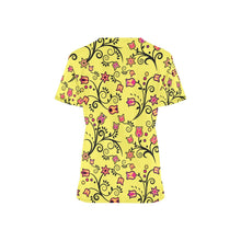 Load image into Gallery viewer, Key Lime Star All Over Print Scrub Top Scrub Top e-joyer 
