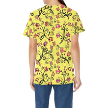 Load image into Gallery viewer, Key Lime Star All Over Print Scrub Top Scrub Top e-joyer 
