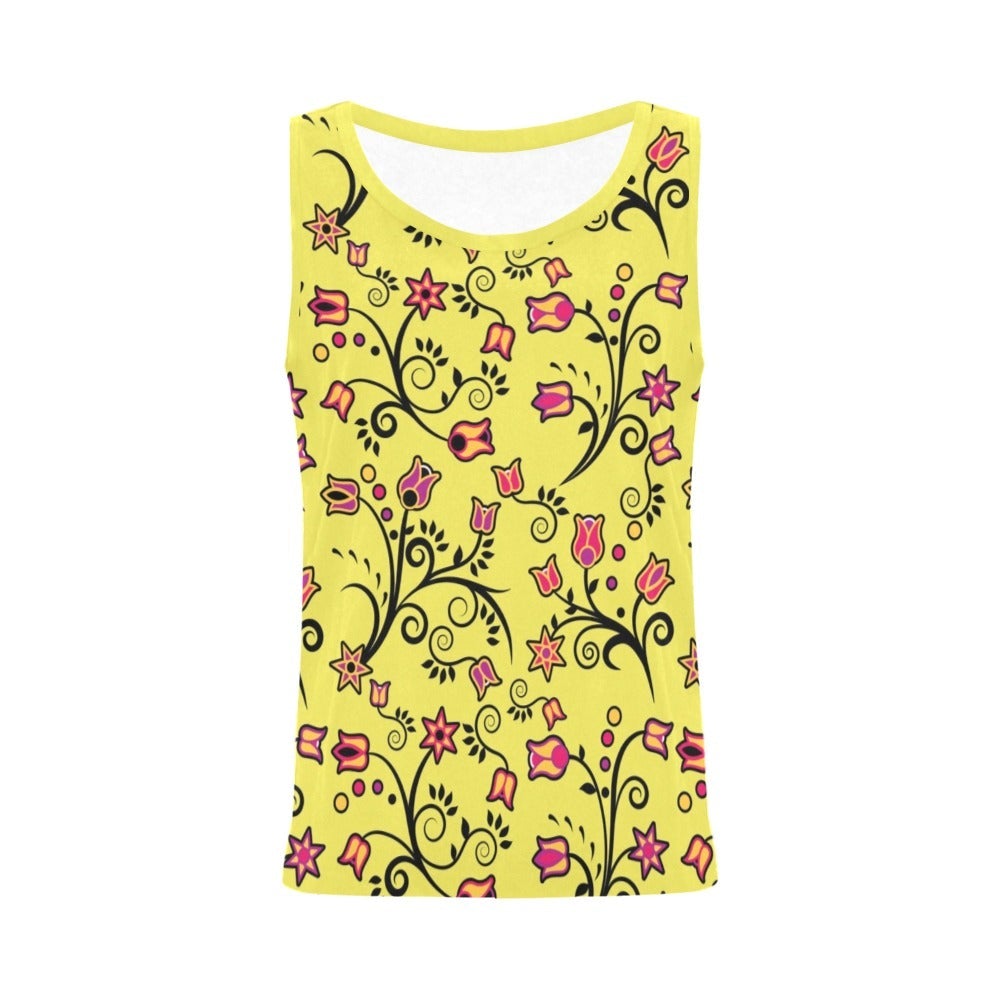 Key Lime Star All Over Print Tank Top for Women (Model T43) All Over Print Tank Top for Women (T43) e-joyer 