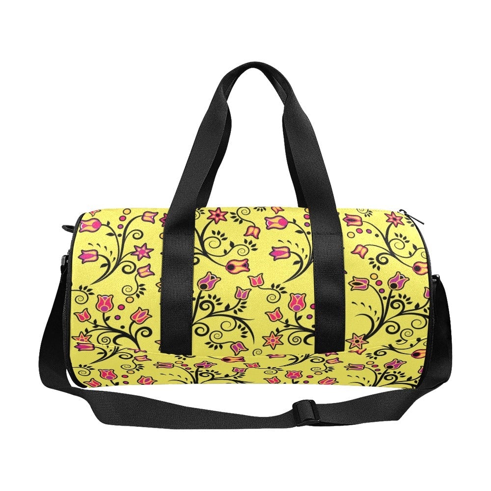 Key Lime Star Duffle Bag (Model 1679) bag e-joyer 