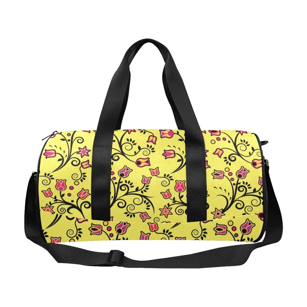 Key Lime Star Duffle Bag (Model 1679) bag e-joyer 