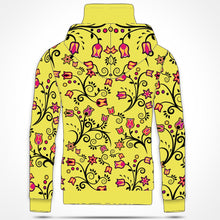 Load image into Gallery viewer, Key Lime Star Hoodie with Face Cover 49 Dzine 
