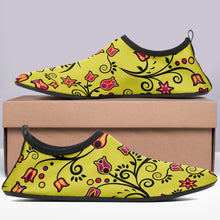 Load image into Gallery viewer, Key Lime Star Kid&#39;s Sockamoccs Slip On Shoes Herman 
