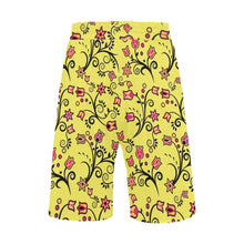 Load image into Gallery viewer, Key Lime Star Men&#39;s All Over Print Casual Shorts (Model L23) short e-joyer 
