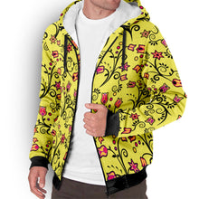 Load image into Gallery viewer, Key Lime Star Sherpa Hoodie hoodie Herman 
