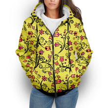 Load image into Gallery viewer, Key Lime Star Sherpa Hoodie hoodie Herman 
