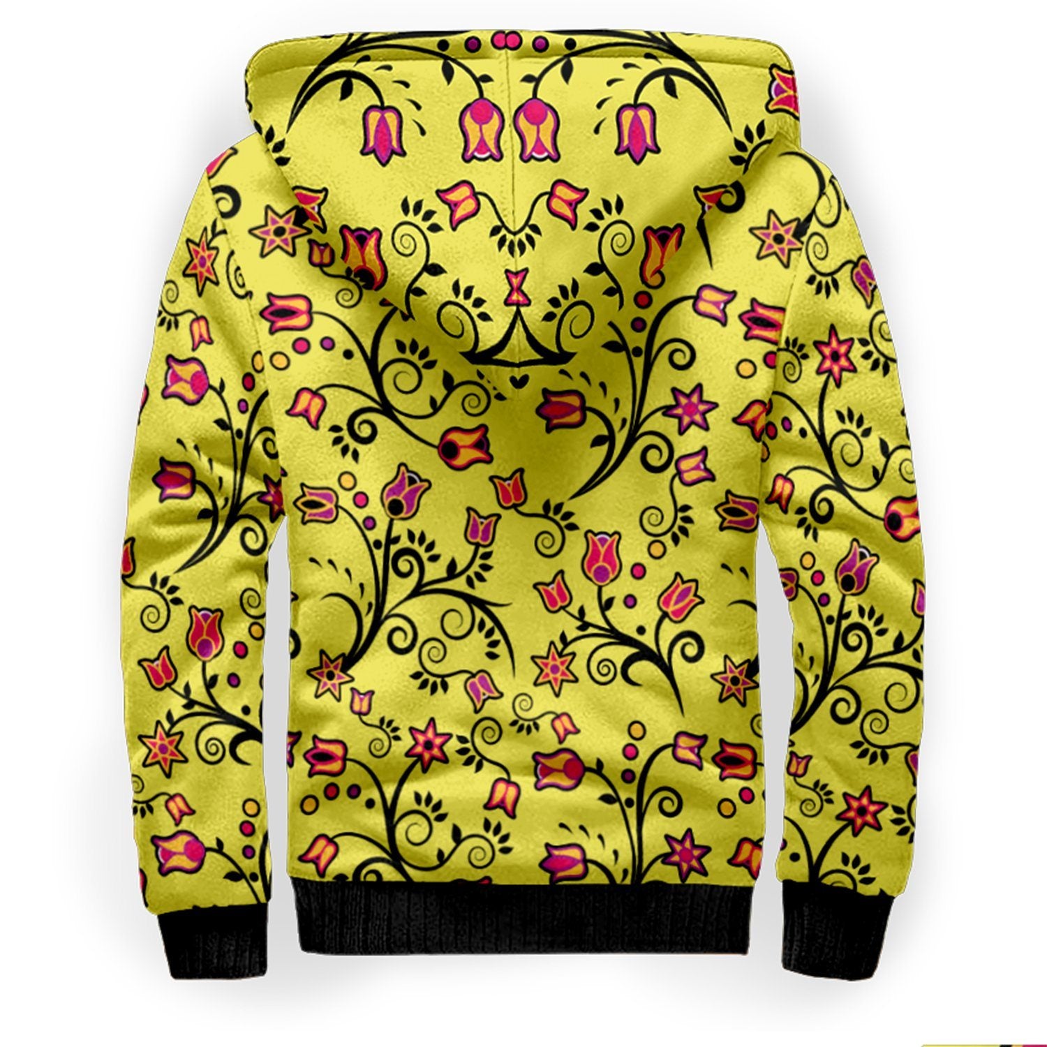 Key Lime Star Sherpa Hoodie hoodie Herman 