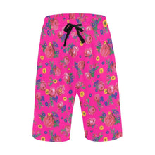 Load image into Gallery viewer, Kokum Ceremony Pink Men&#39;s All Over Print Casual Shorts (Model L23) short e-joyer 
