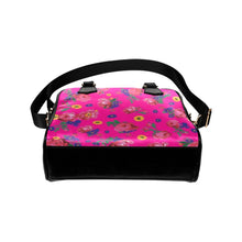 Load image into Gallery viewer, Kokum Ceremony Pink Shoulder Handbag (Model 1634) Shoulder Handbags (1634) e-joyer 
