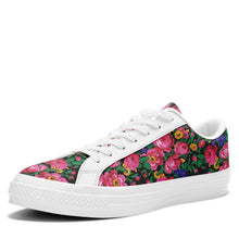 Load image into Gallery viewer, Kokum&#39;s Revenge - Black Aapisi Low Top Canvas Shoes White Sole 49 Dzine 
