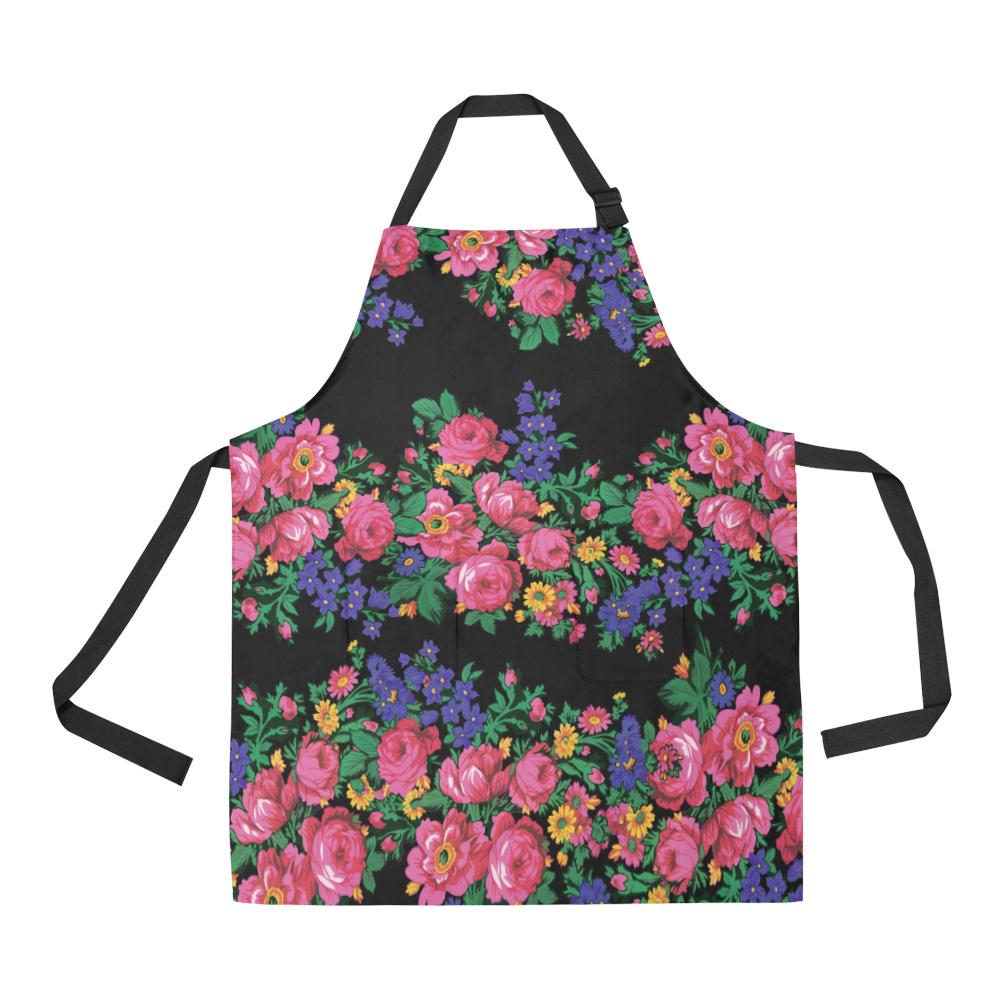 Kokum's Revenge Black All Over Print Apron All Over Print Apron e-joyer 