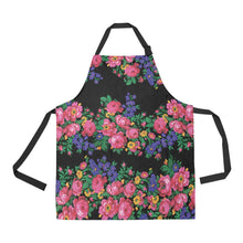 Load image into Gallery viewer, Kokum&#39;s Revenge Black All Over Print Apron All Over Print Apron e-joyer 
