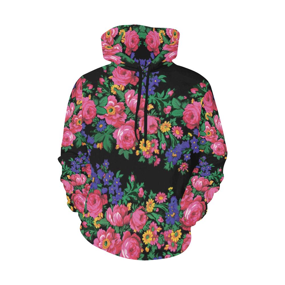 Kokum's Revenge-Black All Over Print Hoodie for Women (USA Size) (Model H13) All Over Print Hoodie for Women (H13) e-joyer 