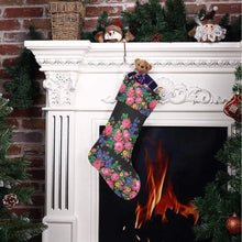 Load image into Gallery viewer, Kokum&#39;s Revenge-Black Christmas Stocking Christmas Stocking e-joyer 
