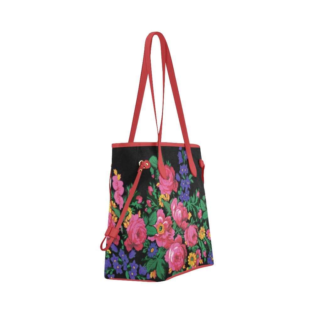 Kokum's Revenge-Black Clover Canvas Tote Bag (Model 1661) Clover Canvas Tote Bag (1661) e-joyer 