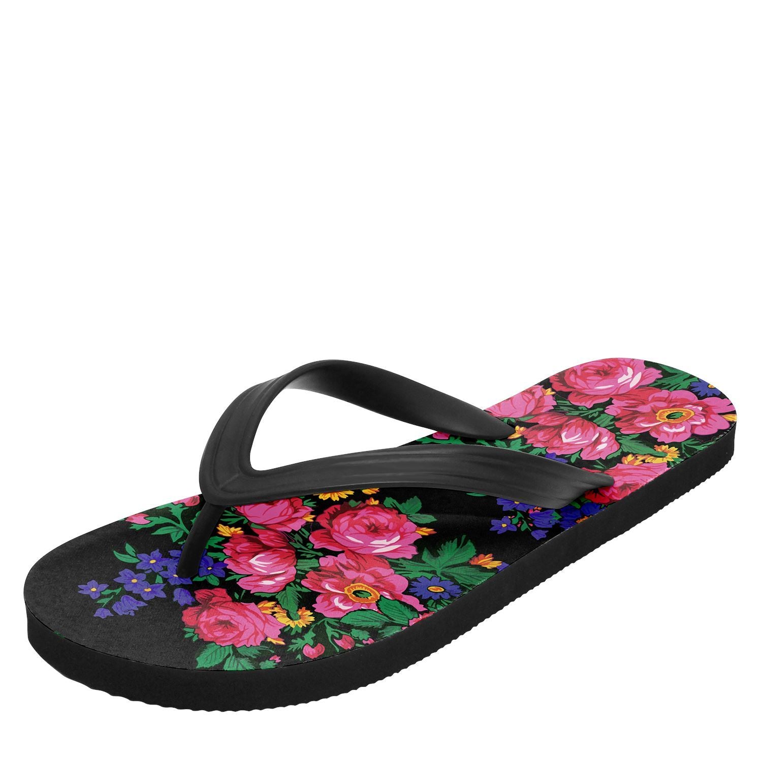 Kokum's Revenge Black Flip Flops 49 Dzine 