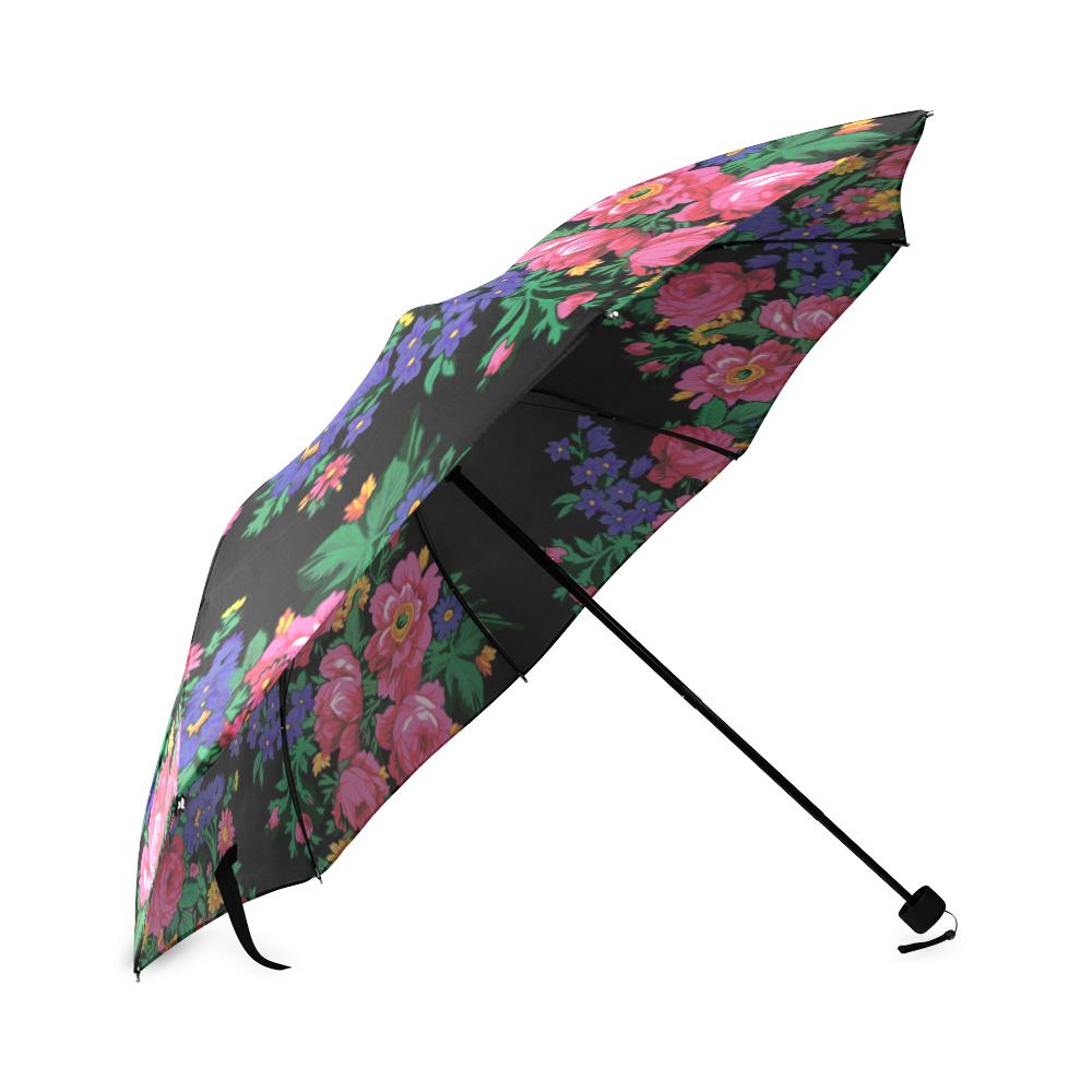 Kokum's Revenge-Black Foldable Umbrella Foldable Umbrella e-joyer 