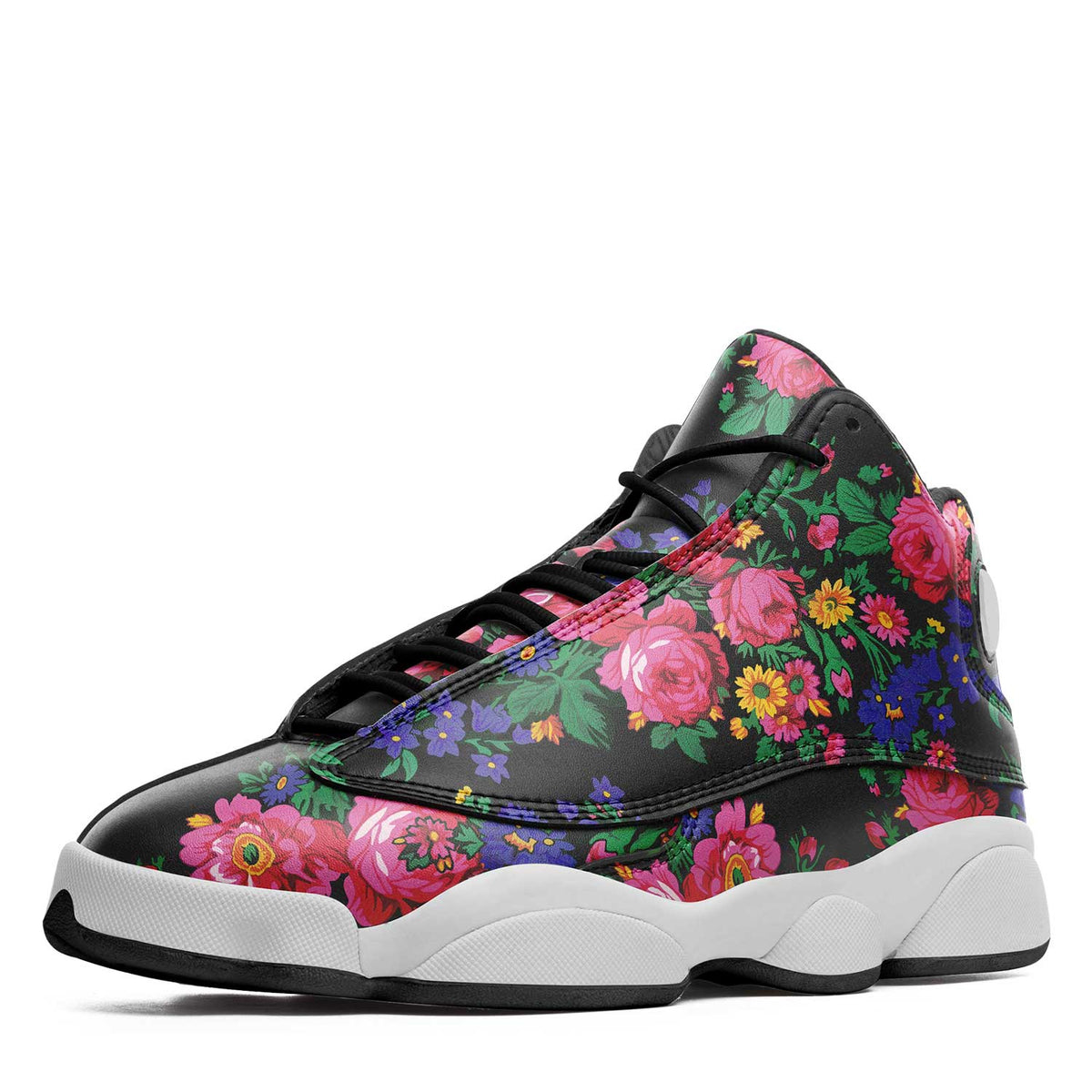 Kokum's Revenge Black Isstsokini – Unisex Sneakers by 49 Dzine