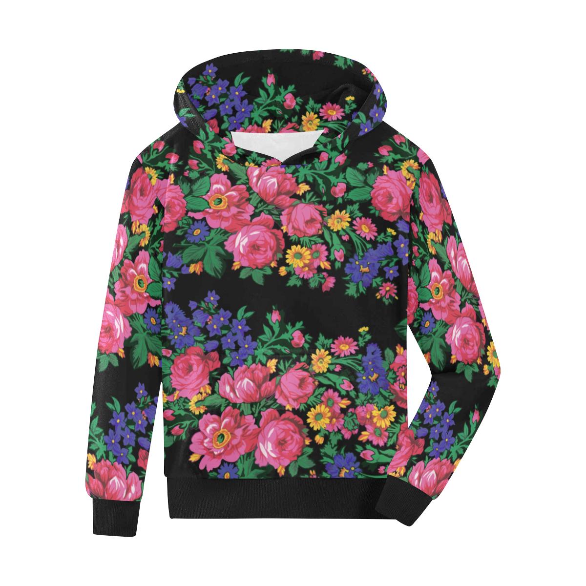 Kokum's Revenge Black Kids' All Over Print Hoodie (Model H38) Kids' AOP Hoodie (H38) e-joyer 