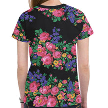 Load image into Gallery viewer, Kokum&#39;s Revenge-Black New All Over Print T-shirt for Women (Model T45) New All Over Print T-shirt for Women (T45) e-joyer 
