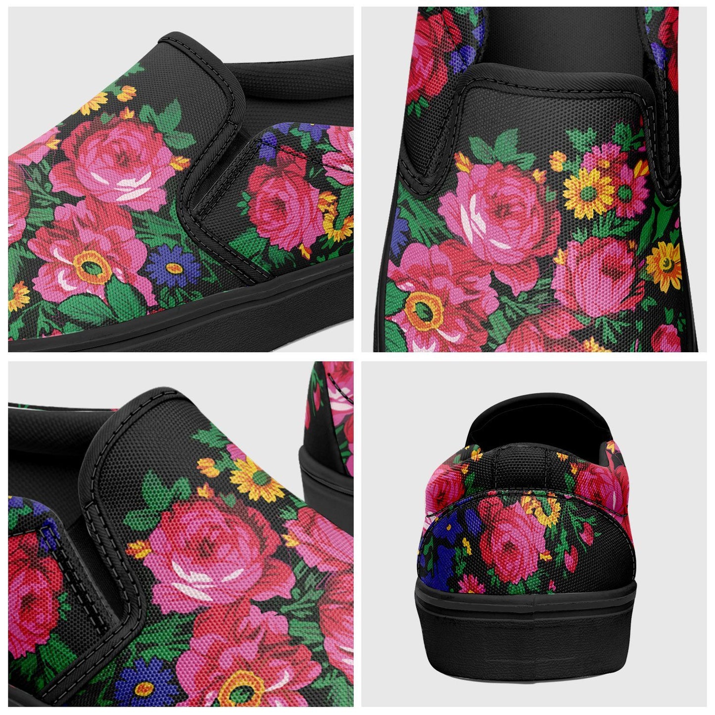 Kokum's Revenge Black Otoyimm Canvas Slip On Shoes 49 Dzine 