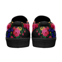 Load image into Gallery viewer, Kokum&#39;s Revenge Black Otoyimm Canvas Slip On Shoes 49 Dzine 
