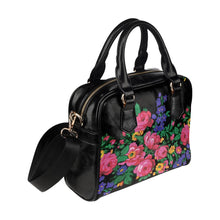 Load image into Gallery viewer, Kokum&#39;s Revenge-Black Shoulder Handbag (Model 1634) Shoulder Handbags (1634) e-joyer 
