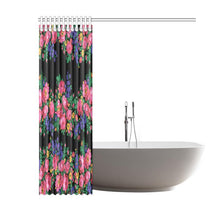 Load image into Gallery viewer, Kokum&#39;s Revenge-Black Shower Curtain 60&quot;x72&quot; Shower Curtain 60&quot;x72&quot; e-joyer 
