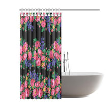 Load image into Gallery viewer, Kokum&#39;s Revenge-Black Shower Curtain 60&quot;x72&quot; Shower Curtain 60&quot;x72&quot; e-joyer 
